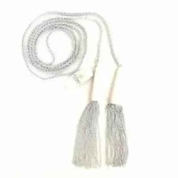 Kendra Scott Phara White Tassel Necklace - Picture 4 of 6
